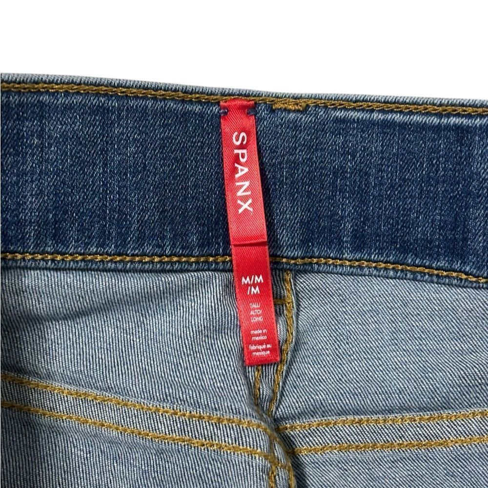 SPANX NWT Seamed Front Wide Leg Jeans Sz Medium - Picture 7 of 7